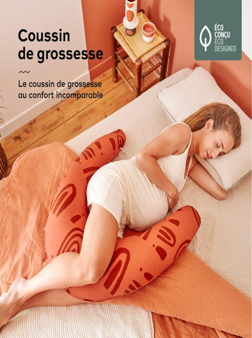 B.Love Coussin de grossesse Earth Terracotta 'doomoo' - Kiabi