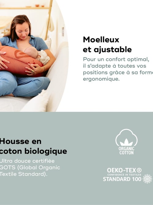 B.Love Coussin de grossesse Earth Terracotta 'doomoo' - Kiabi