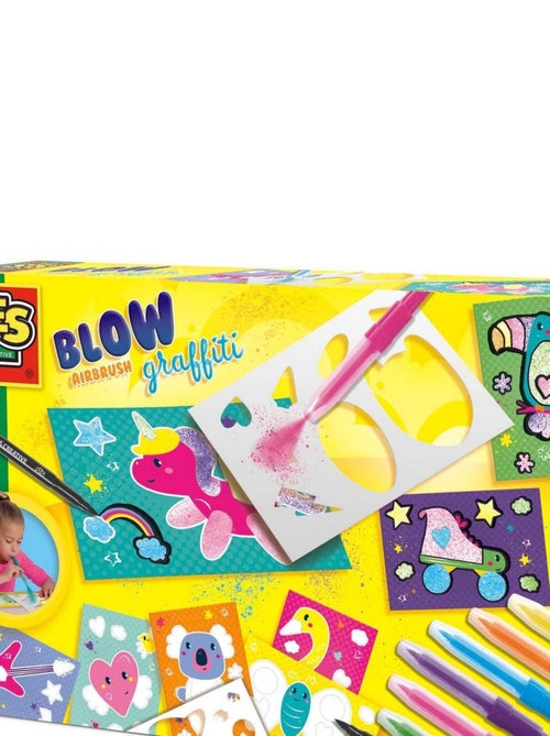 Blow airbrush graffiti - Kiabi