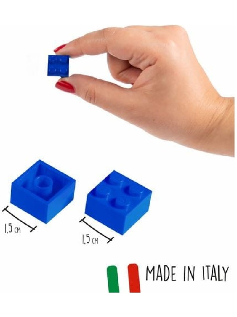 Blox 100 : 4 briques bleues dans une boîte N/A - Kiabi