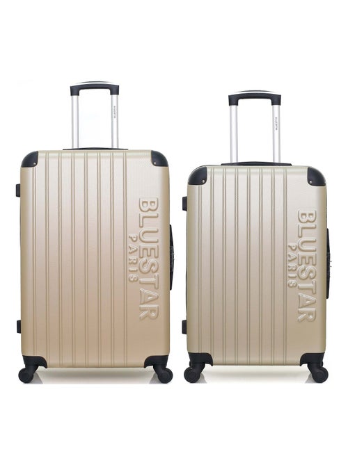 BLUESTAR - Lot de 2 - Valise grand format et valise weekend BUCAREST - Kiabi