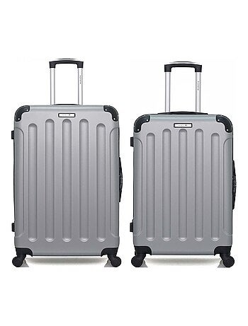 BLUESTAR - Lot de 2 - Valise grand format et valise weekend MADRID