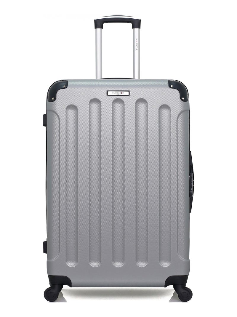 BLUESTAR - Lot de 2 - Valise grand format et valise weekend MADRID Gris - Kiabi