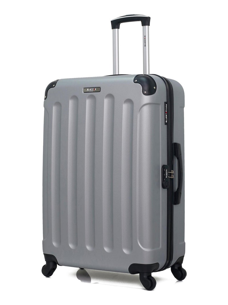 BLUESTAR - Lot de 2 - Valise grand format et valise weekend MADRID Gris - Kiabi