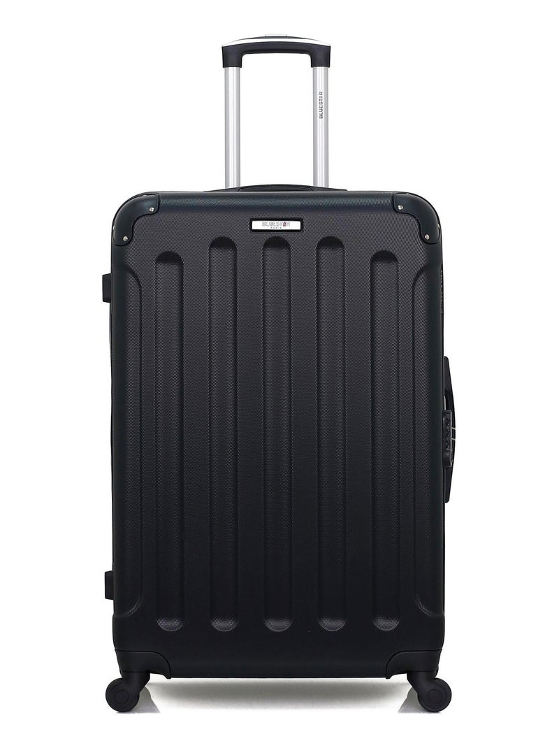 BLUESTAR - Lot de 2 - Valise grand format et valise weekend MADRID Noir - Kiabi