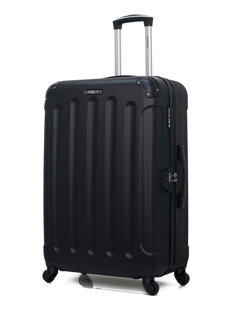 BLUESTAR - Lot de 2 - Valise grand format et valise weekend MADRID Noir - Kiabi