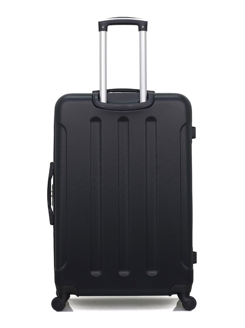 BLUESTAR - Lot de 2 - Valise grand format et valise weekend MADRID Noir - Kiabi