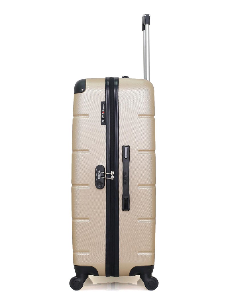 BLUESTAR - Lot de 2 - Valise grand format et valise weekend OTTAWA Beige - Kiabi