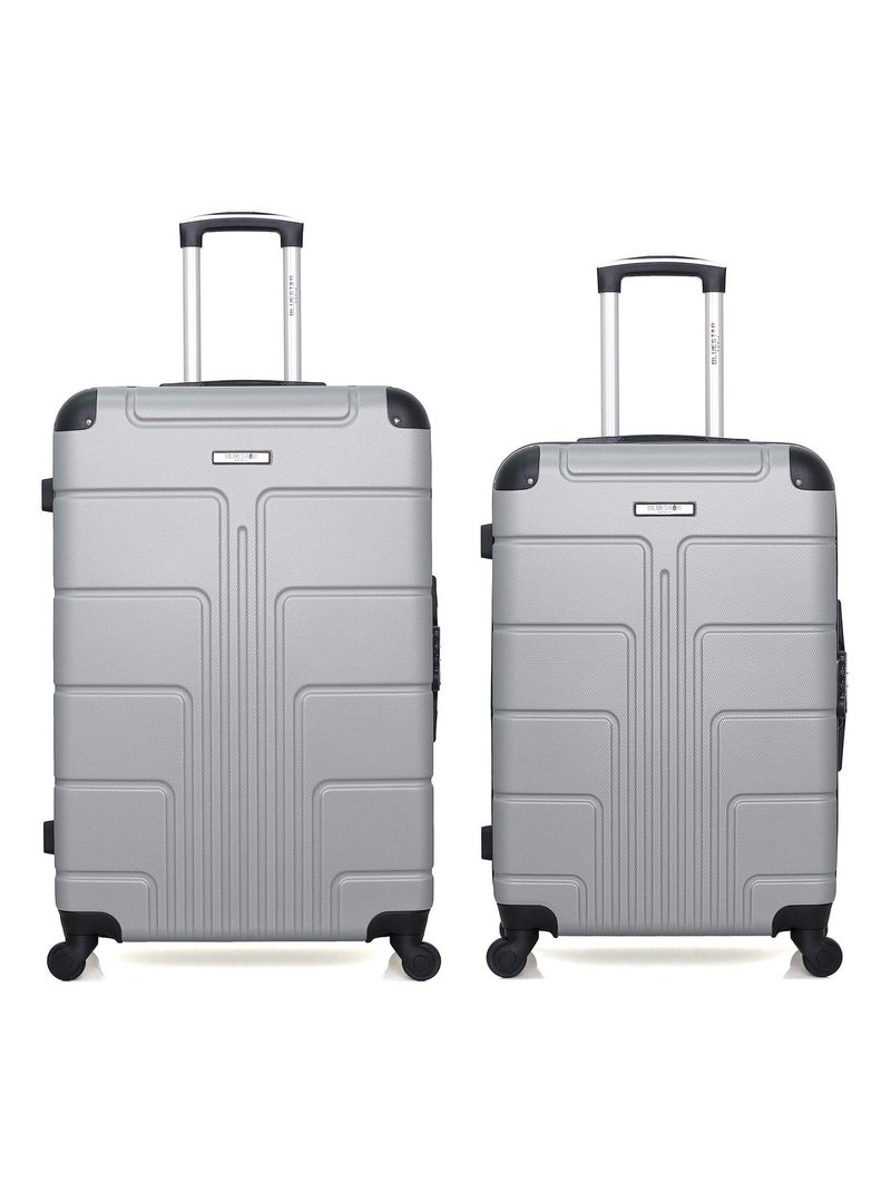 BLUESTAR - Lot de 2 - Valise grand format et valise weekend OTTAWA Gris - Kiabi