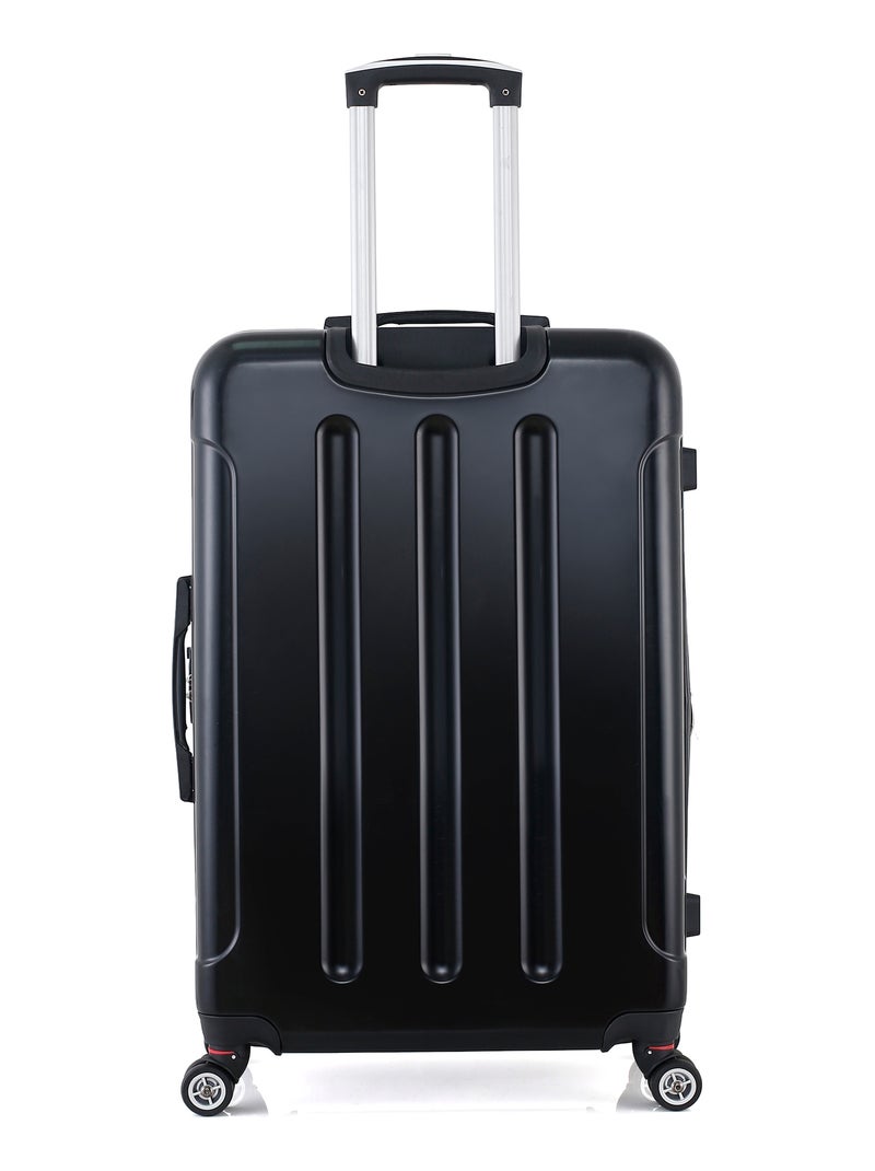 BLUESTAR - Lot de 2 - Valise grand format et valise weekend TUNIS Noir - Kiabi