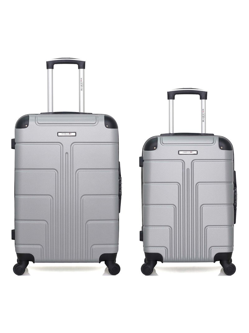 BLUESTAR - Lot de 2 - Valise weekend et valise cabine OTTAWA Gris - Kiabi