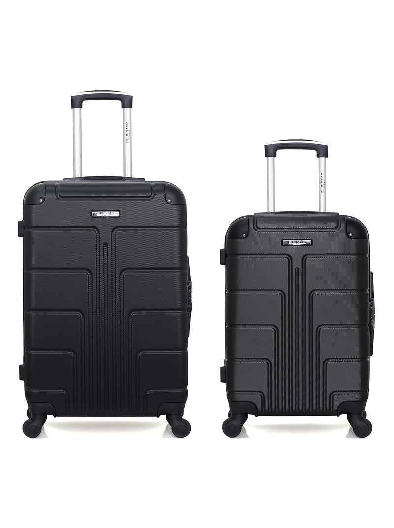 BLUESTAR - Lot de 2 - Valise weekend et valise cabine OTTAWA Noir - Kiabi