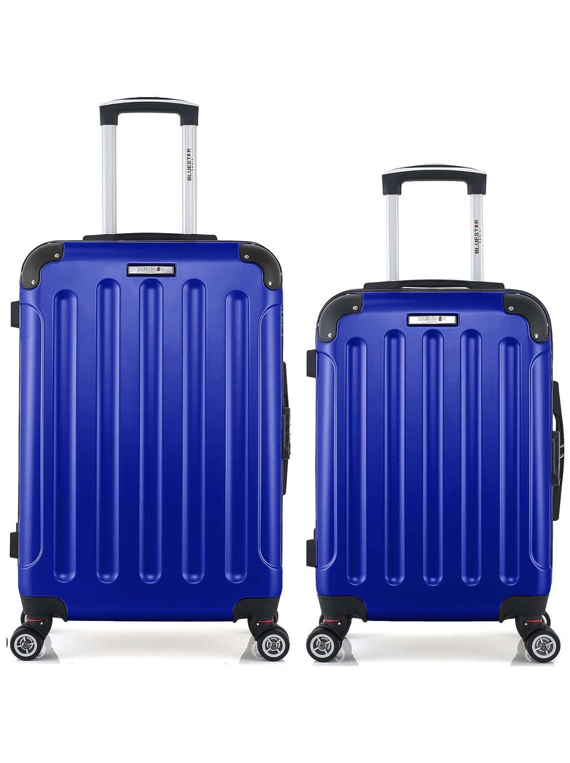BLUESTAR - Lot de 2 - Valise weekend et valise cabine TUNIS Bleu marine - Kiabi
