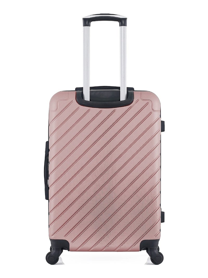 BLUESTAR - Lot de 2 - Valise weekend et valise cabine XXS CITE Rose Métal - Kiabi