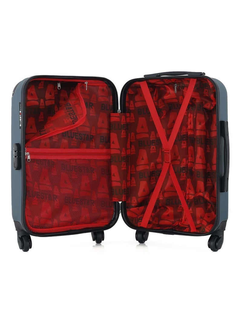 BLUESTAR - LOT DE 2 - Valises cabine et cabine XXS BUCAREST Vert foncé - Kiabi