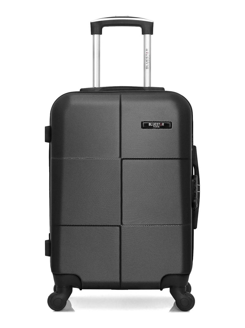 BLUESTAR - LOT DE 2 - Valises cabine et cabine XXS MIAMI Noir - Kiabi