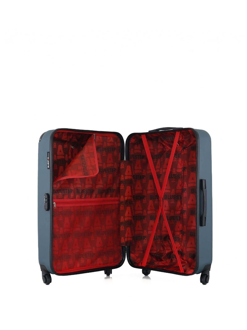 BLUESTAR - LOT DE 2 - Valises grand format et cabine XXS BUCAREST Vert foncé - Kiabi