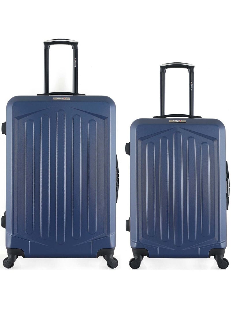 BLUESTAR - LOT DE 2 - Valises grand format et weekend HAGEN Bleu marine - Kiabi
