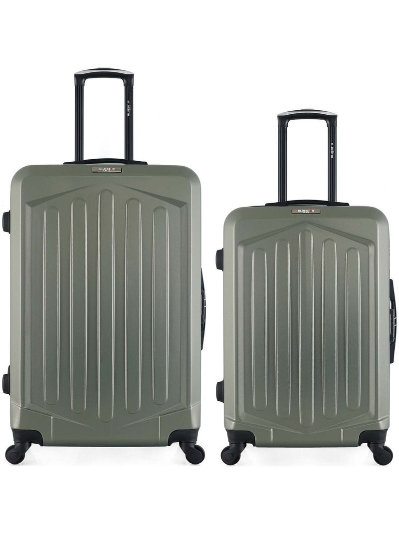 BLUESTAR - LOT DE 2 - Valises grand format et weekend HAGEN Vert kaki - Kiabi