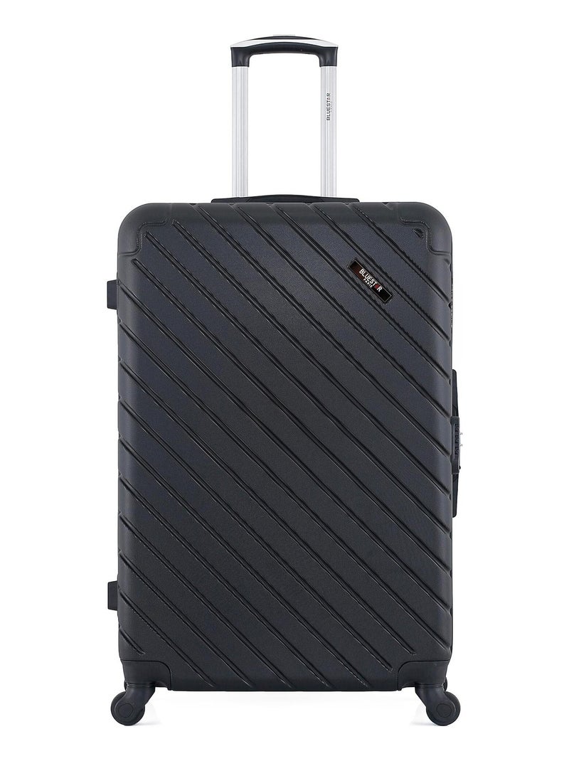 BLUESTAR - Lot de 2 Valise grand format et valise cabine XXS CITE - Noir - Kiabi