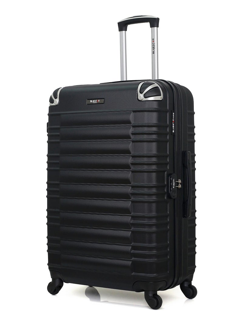 BLUESTAR - Lot de 2 Valise grand format et valise weekend LIMA - Noir - Kiabi