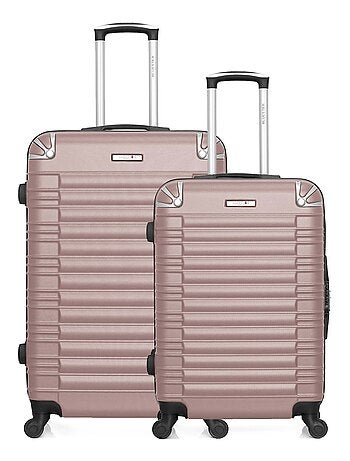BLUESTAR - Lot de 2 Valise grand format et valise weekend LIMA -
