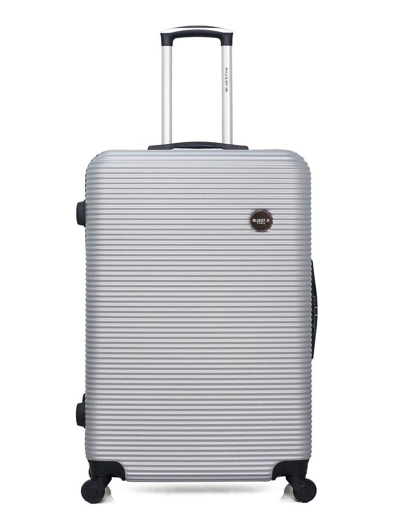 BLUESTAR - Lot de 2 Valise grand format et valise weekend LONDON - Gris - Kiabi