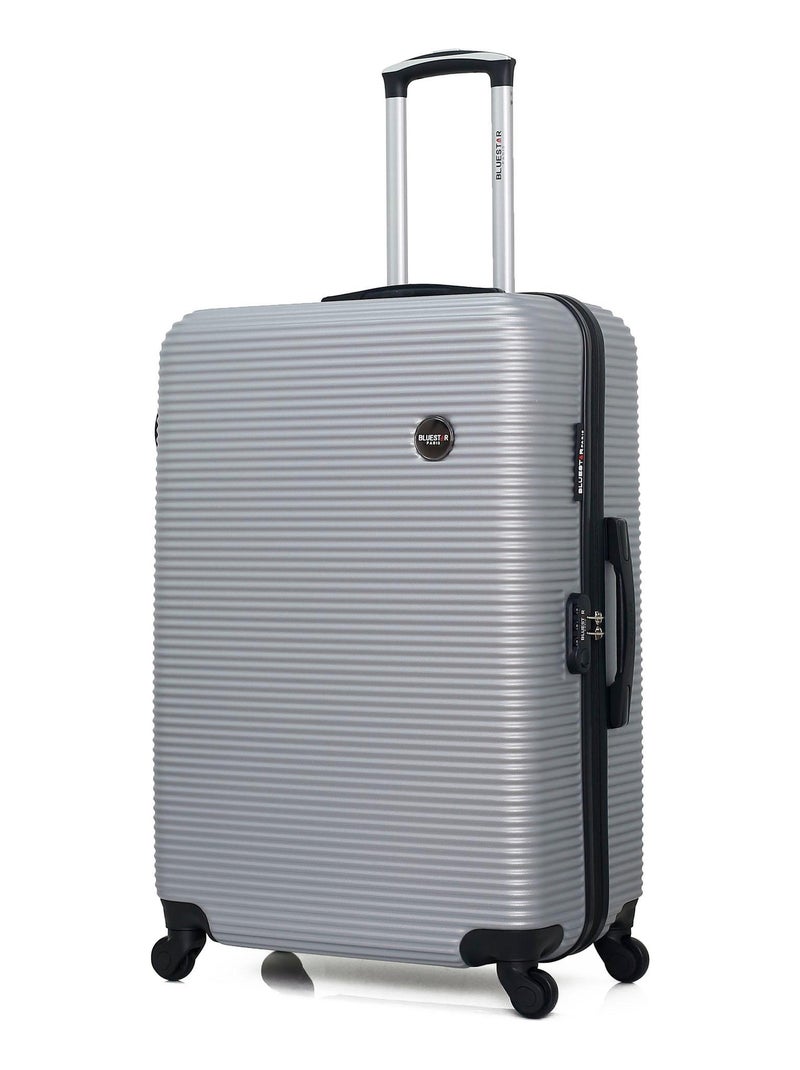 BLUESTAR - Lot de 2 Valise grand format et valise weekend LONDON - Gris - Kiabi