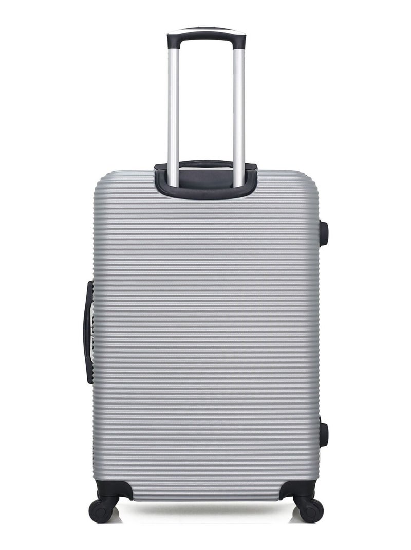 BLUESTAR - Lot de 2 Valise grand format et valise weekend LONDON - Gris - Kiabi