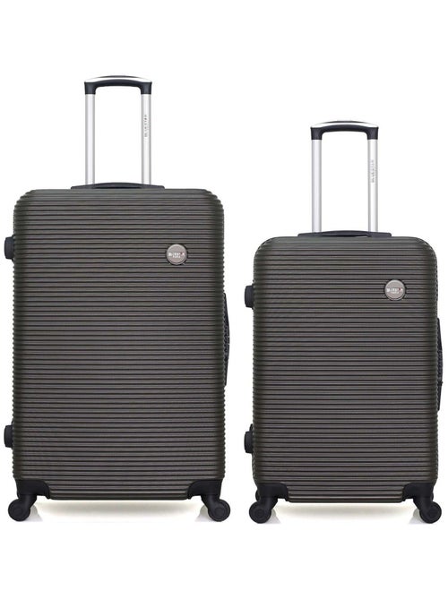 BLUESTAR - Lot de 2 Valise grand format et valise weekend LONDON - - Kiabi