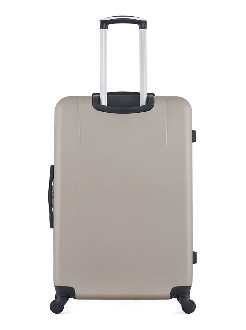 BLUESTAR - Lot de 2 Valise grand format et valise weekend OPERA Beige - Kiabi