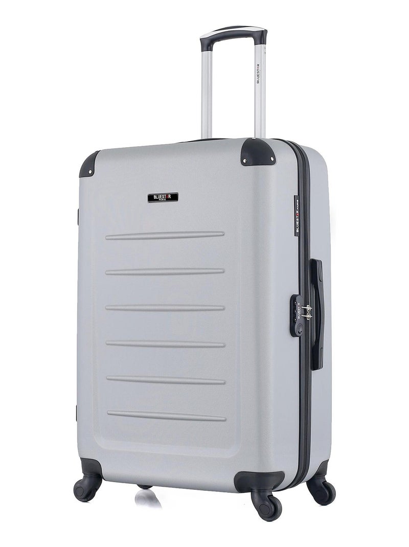 BLUESTAR - Lot de 2 Valise grand format et valise weekend OPERA Gris - Kiabi