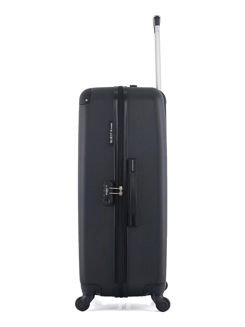 BLUESTAR - Lot de 2 Valise grand format et valise weekend OPERA Noir - Kiabi