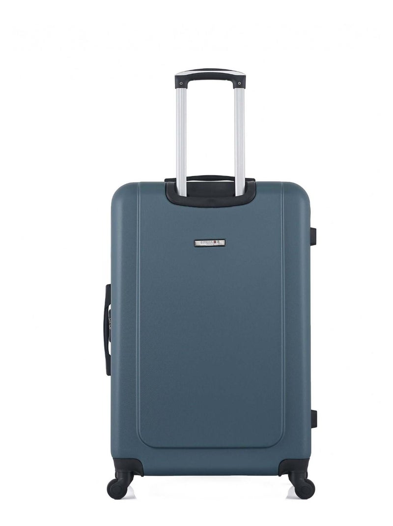 BLUESTAR - LOT DE 3 - Valises grand format, weekend et cabine XXS BUCAREST Vert foncé - Kiabi