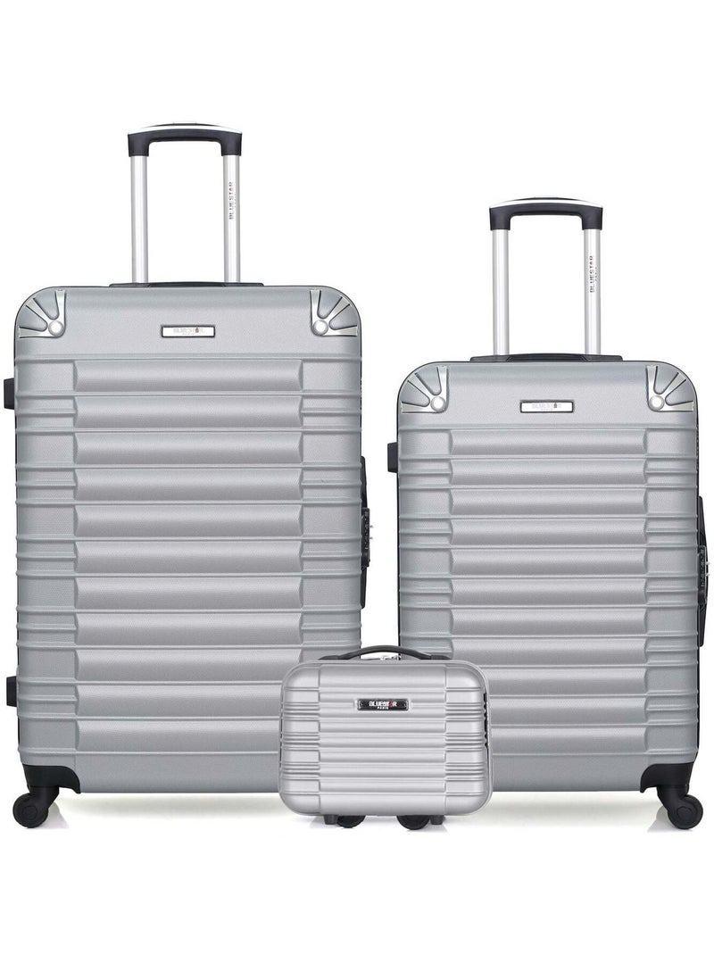 BLUESTAR - LOT DE 3 - Valises grand format, weekend et vanity LIMA Gris - Kiabi
