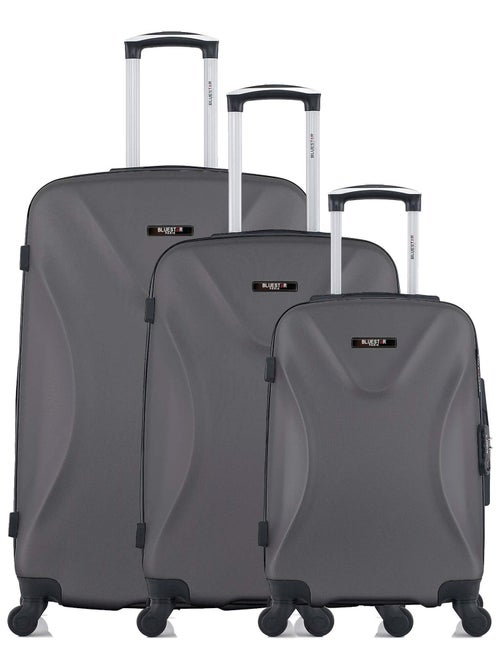 BLUESTAR - Set de 3 Valises GARIBALDI 75 cm 4 Roues - Kiabi