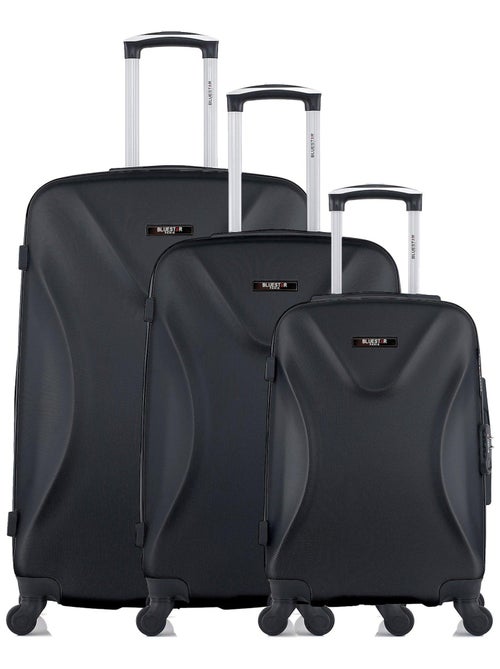 BLUESTAR - Set de 3 Valises GARIBALDI 75 cm 4 Roues - Kiabi