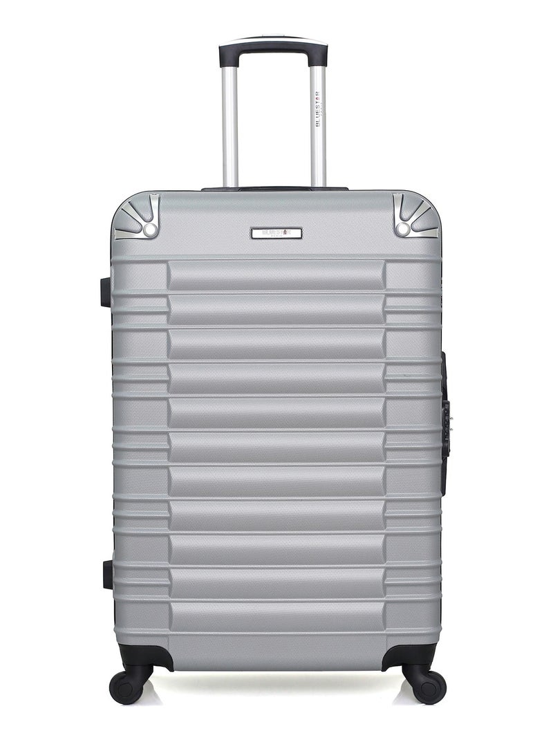 BLUESTAR - Set de 3 Valises LIMA 75 cm 4 Roues Gris - Kiabi