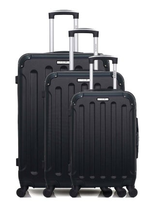 BLUESTAR - Set de 3 Valises MADRID 75 cm 4 Roues