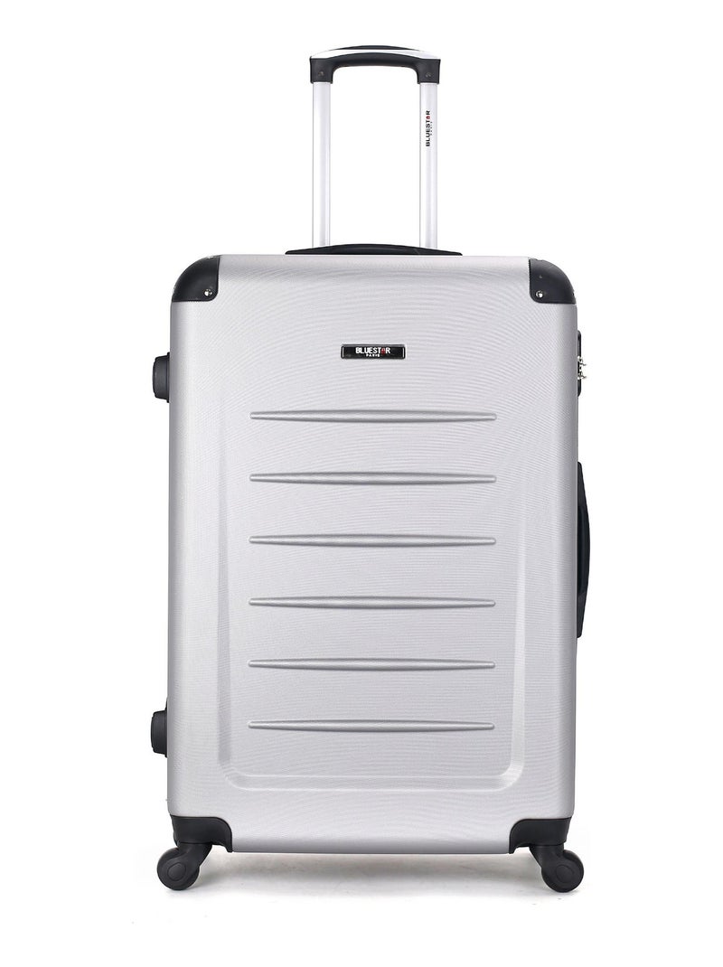 BLUESTAR - Set de 3 Valises OPERA 75 cm 4 Roues Gris - Kiabi