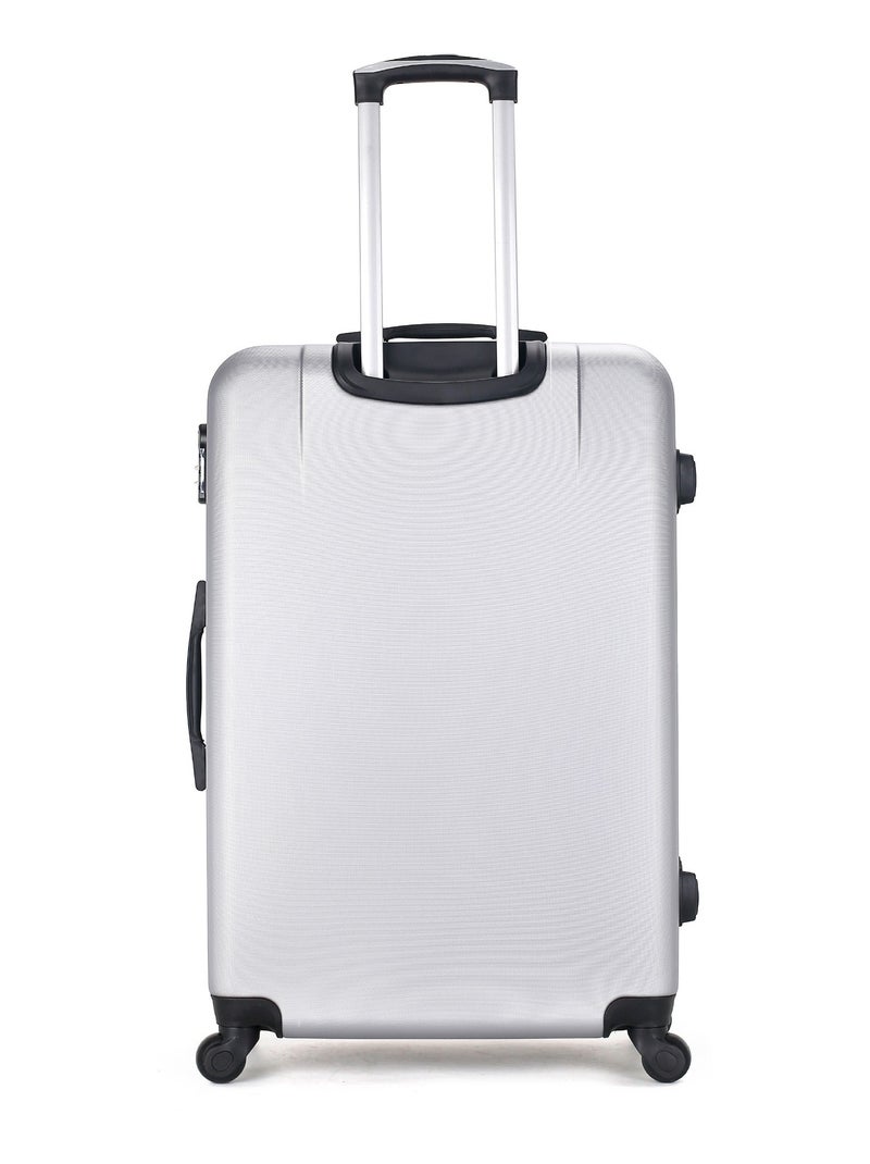 BLUESTAR - Set de 3 Valises OPERA 75 cm 4 Roues Gris - Kiabi