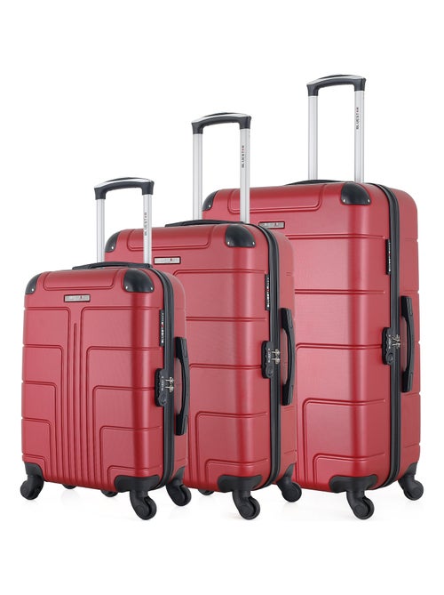 BLUESTAR - Set de 3 Valises OTTAWA 75 cm 4 Roues - Kiabi