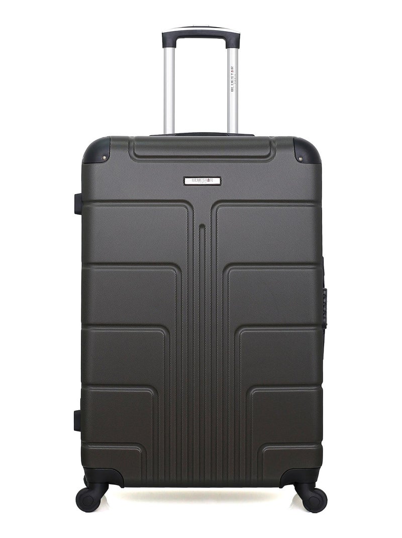 BLUESTAR - Set de 3 Valises OTTAWA 75 cm 4 Roues Gris foncé - Kiabi