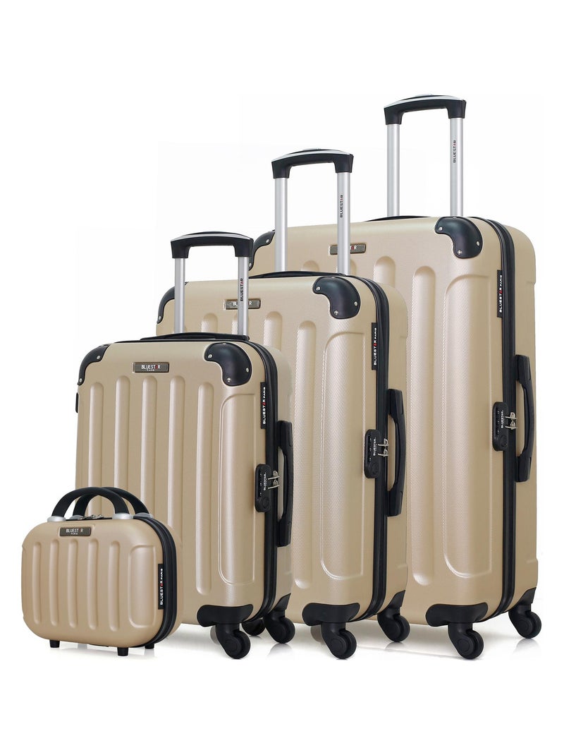 BLUESTAR - SET DE 4 ABS MADRID-C 4 Roues Beige - Kiabi