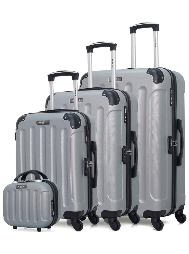 BLUESTAR - SET DE 4 ABS MADRID-C 4 Roues Gris - Kiabi