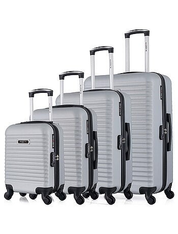 BLUESTAR - Set de 4 Valises BRAZILIA-M 75 cm 4 Roues