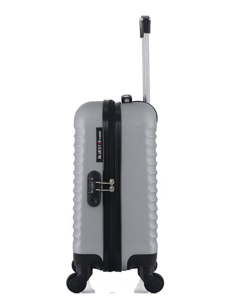BLUESTAR - Set de 4 Valises BRAZILIA-M 75 cm 4 Roues Gris - Kiabi