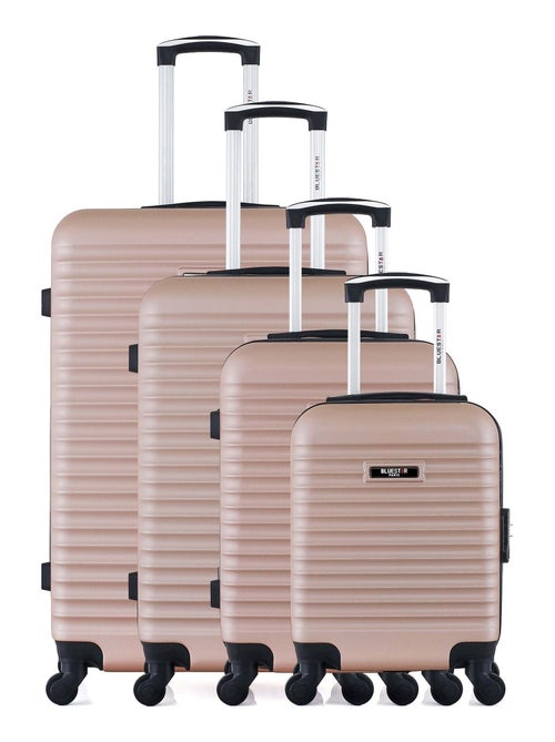 BLUESTAR - Set de 4 Valises BRAZILIA-M 75 cm 4 Roues - Kiabi