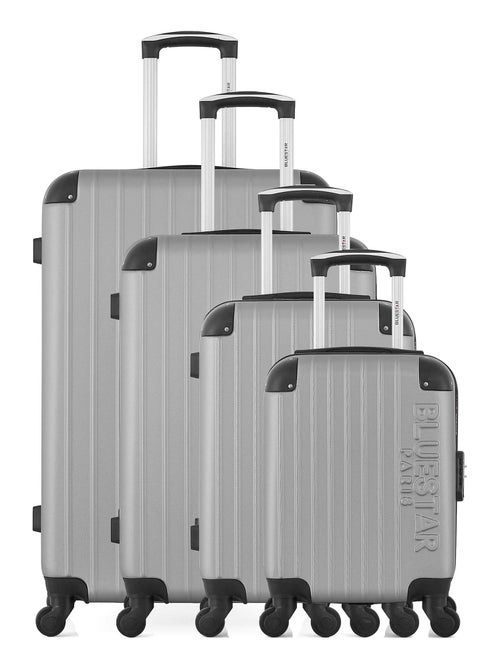 BLUESTAR - Set de 4 Valises BUCAREST-M 75 cm 4 Roues - Kiabi