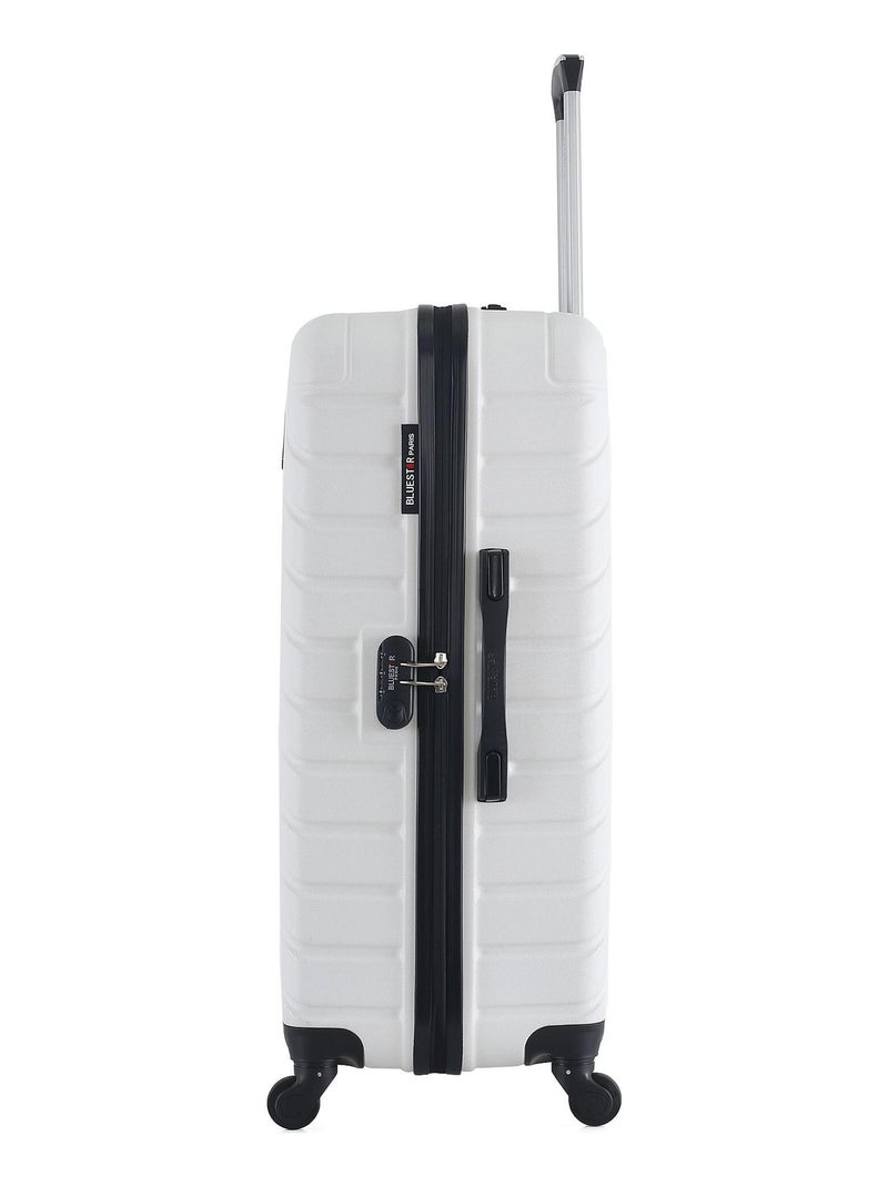 BLUESTAR - Set de 4 Valises CITE-M 75 cm 4 Roues Blanc - Kiabi